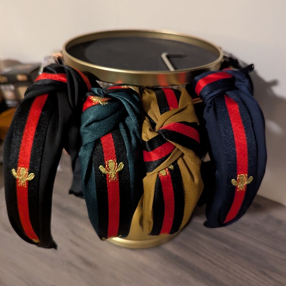 Fashion Headband (Choose 1: Black, Navy, Gold, Or Green) - Picture 2 of 8